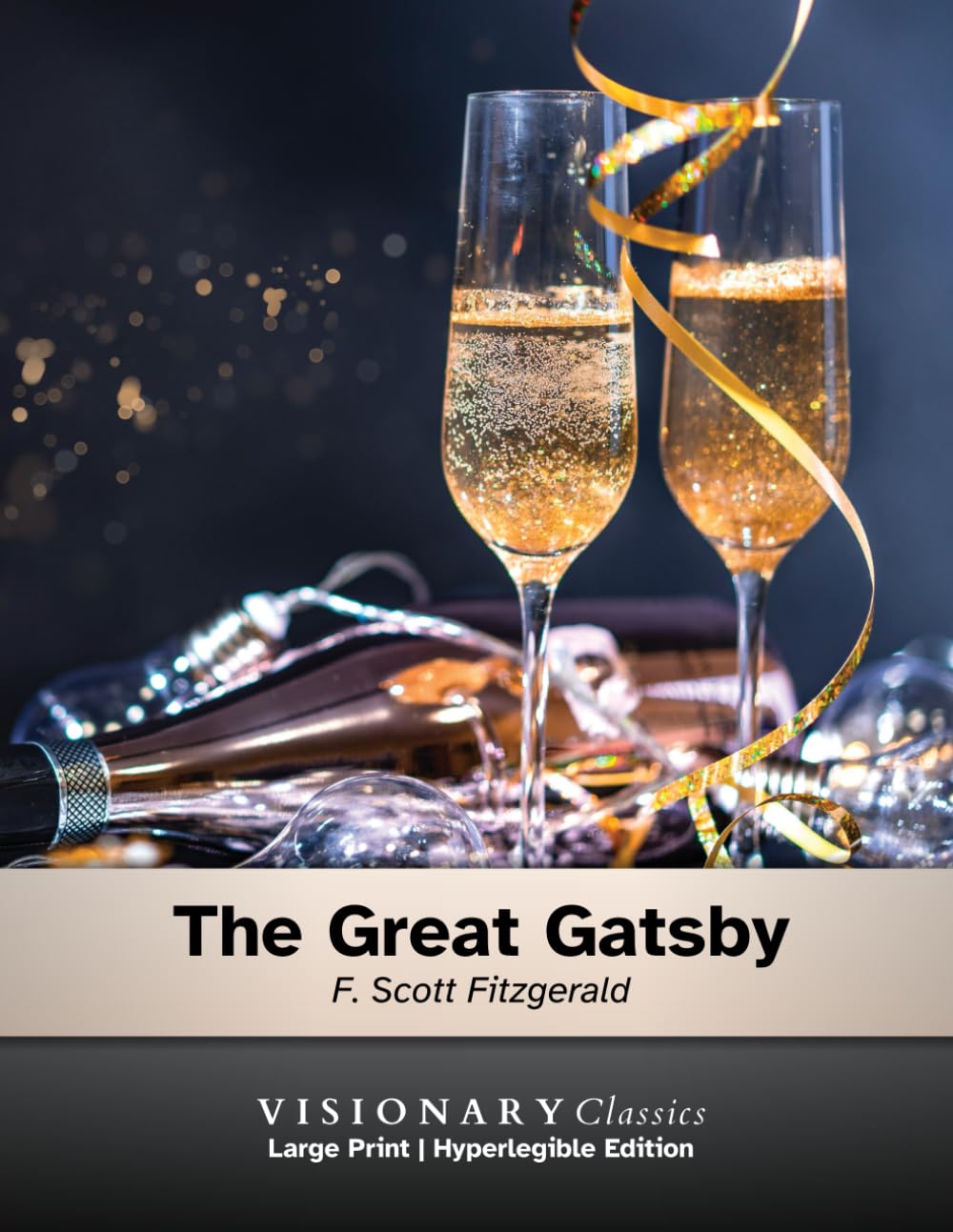 The Great Gatsby – Large Print Hyperlegible Edition